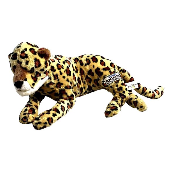 Disney Animal Kingdom Leopard Stuffed Animal  22” Cheetah Plush - Picture 2 of 7
